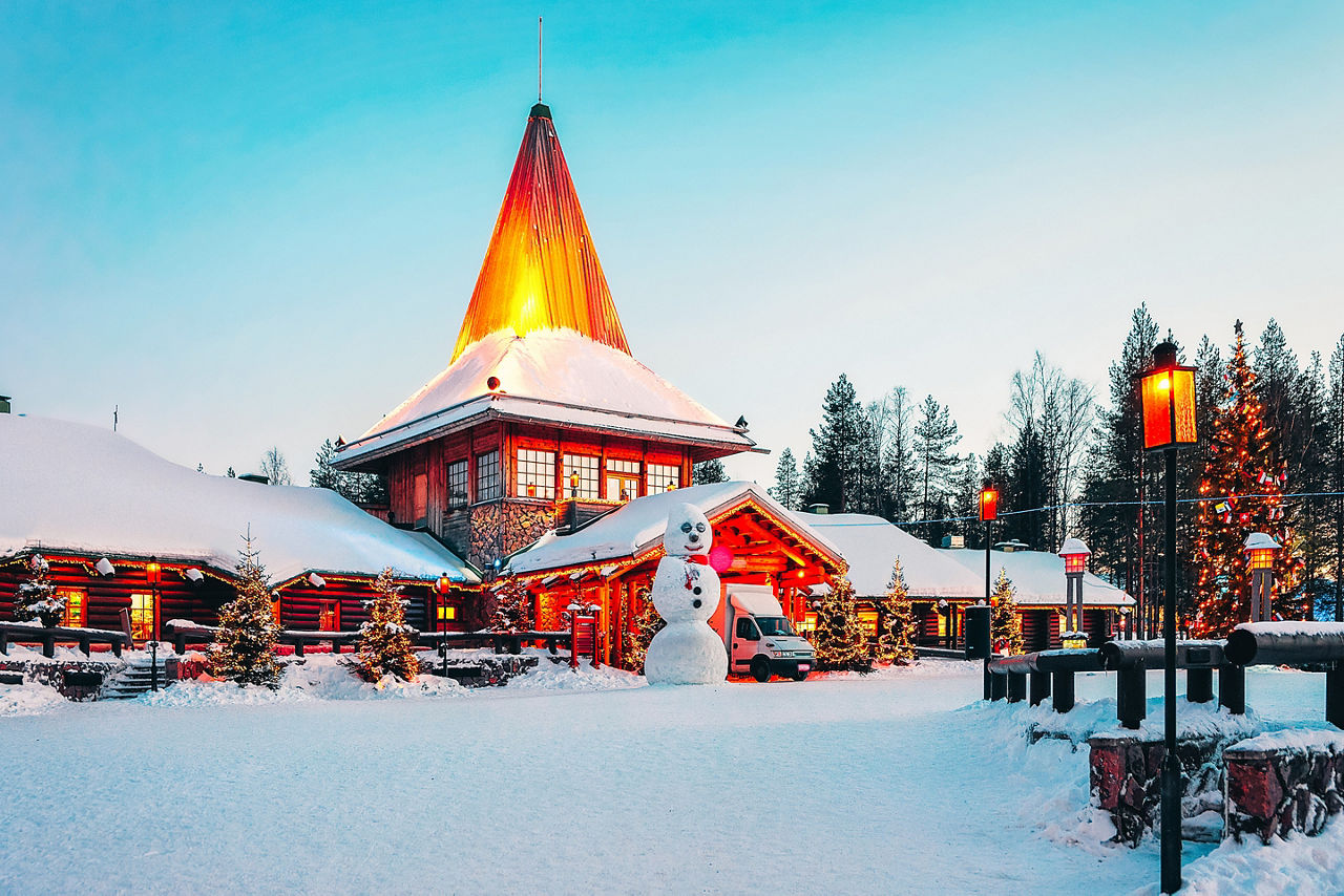 Holiday Vacations at Santa Claus Village in Finland