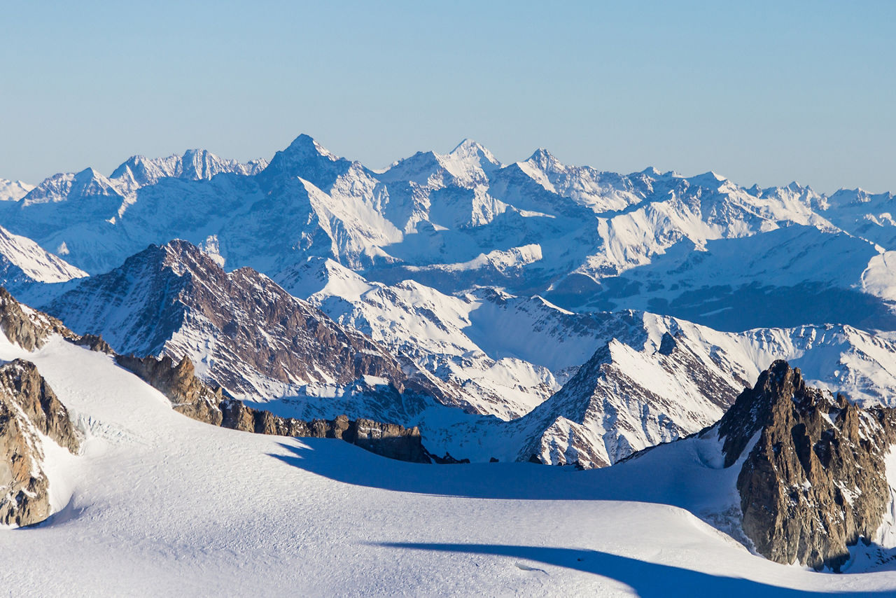 Ski Resort Chamonix Mont Blanc Mountain France Skiing