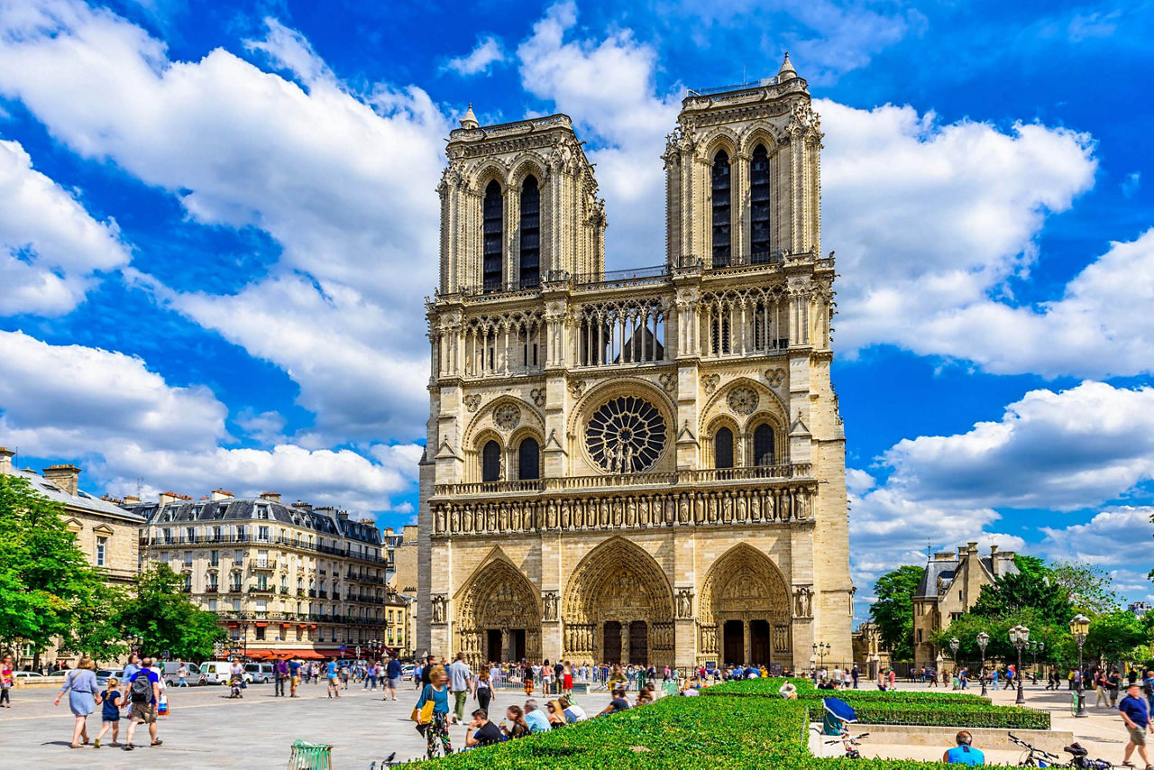 France, Paris Notre Dame