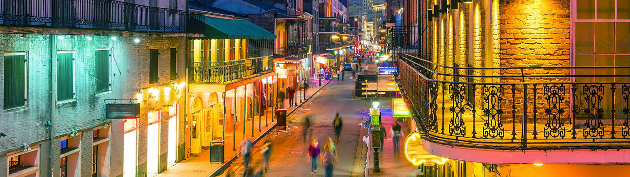 New Orleans French Quarter Night Life Bars