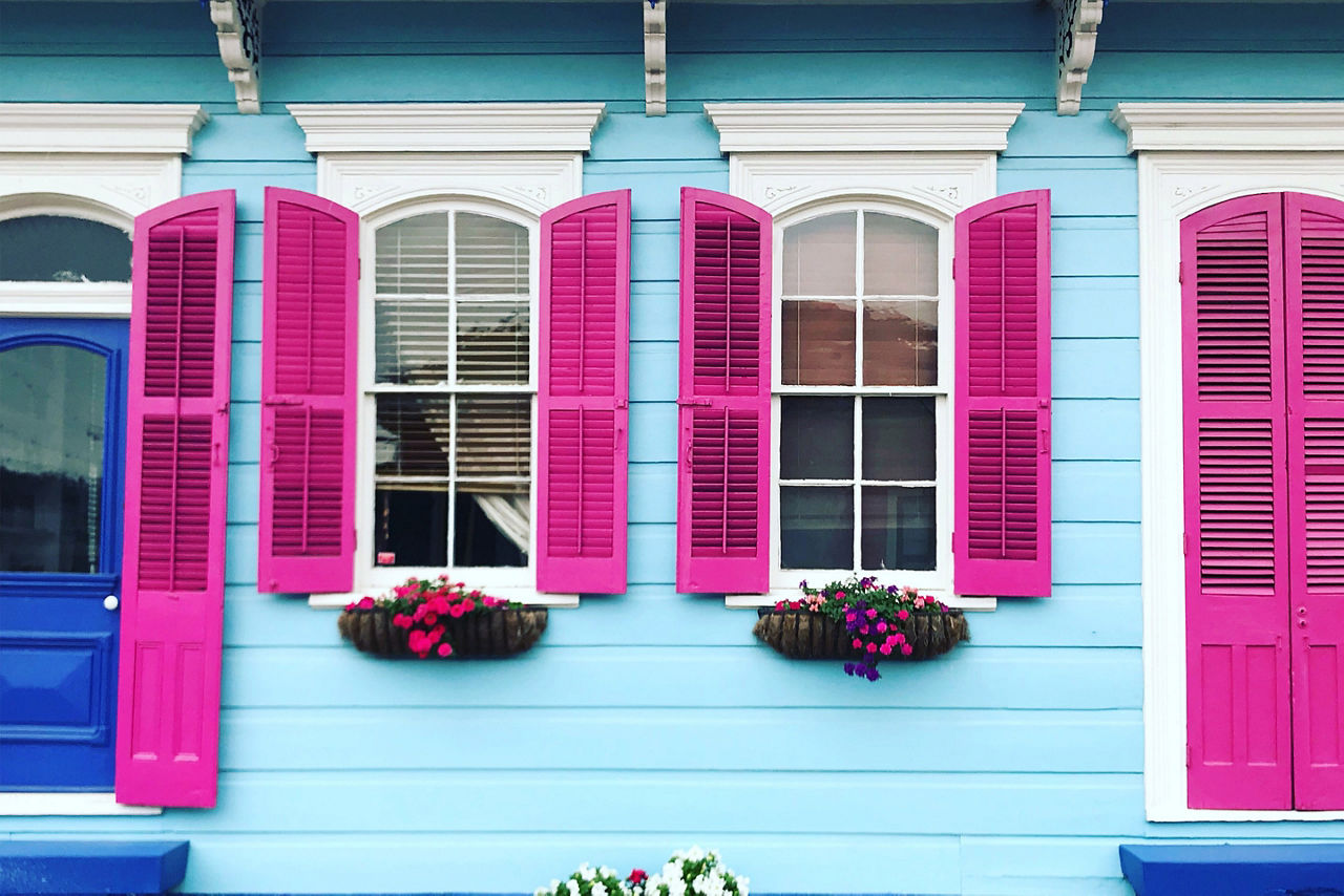 Colorful House in New Orleans