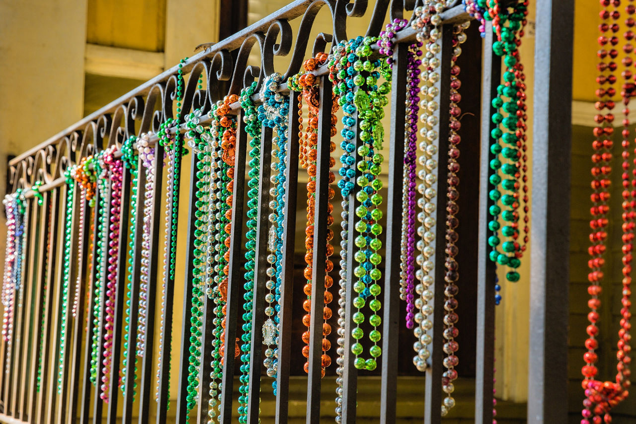 New Orleans Mardi Gras Beads