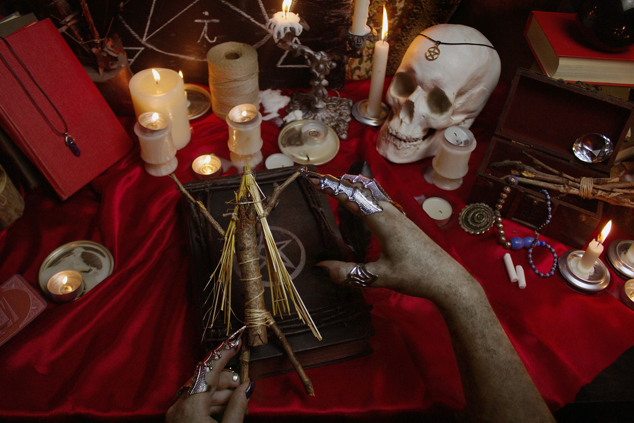 Voodoo witchcraft rituals
