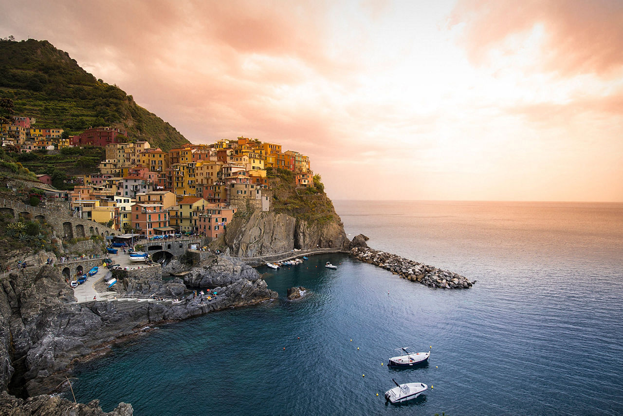 Cinque Terre, Italy Cliff