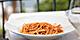 Italy Spaghetti  with Tomato Sauce and Grated Cheese
