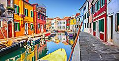 Venice, Italy Canals and Gondolas