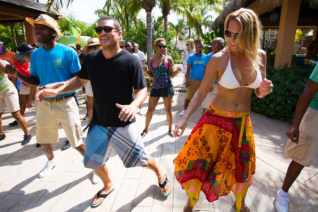 Falmouth, Jamaica Couple Dancing