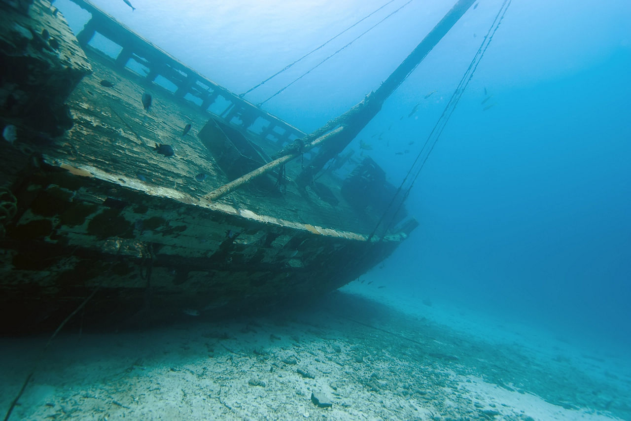 Jamaica Underwater Diving Ship Wreck