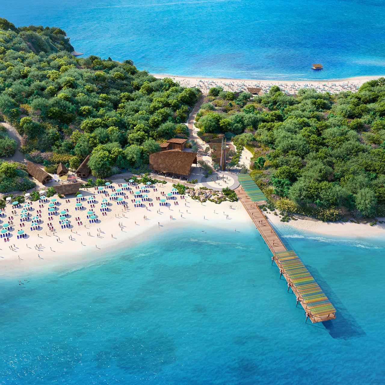 Lelepa East Beach render