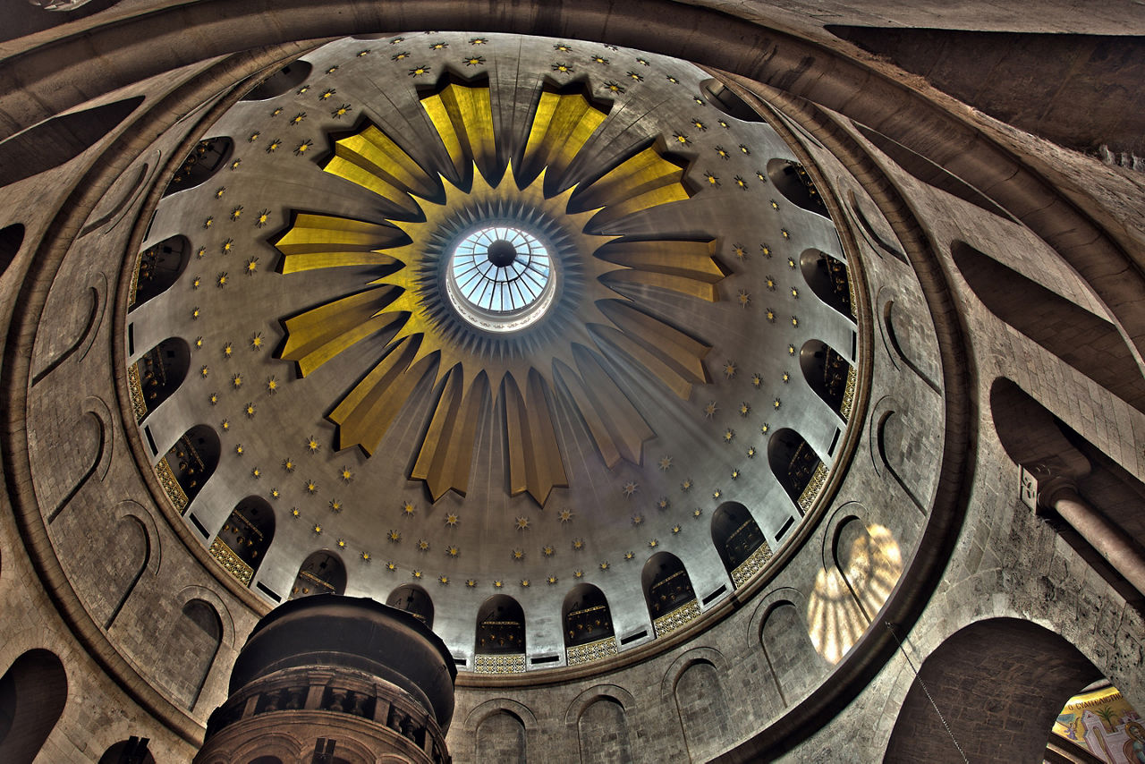 Israel Church of the Holy Sepulchre Interior