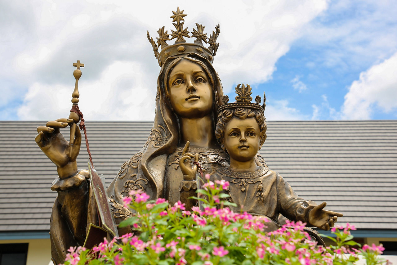 Israel Stella Maris Carmelite Virgin Statue