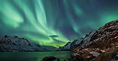 Aurora Borealis Activity, Norway