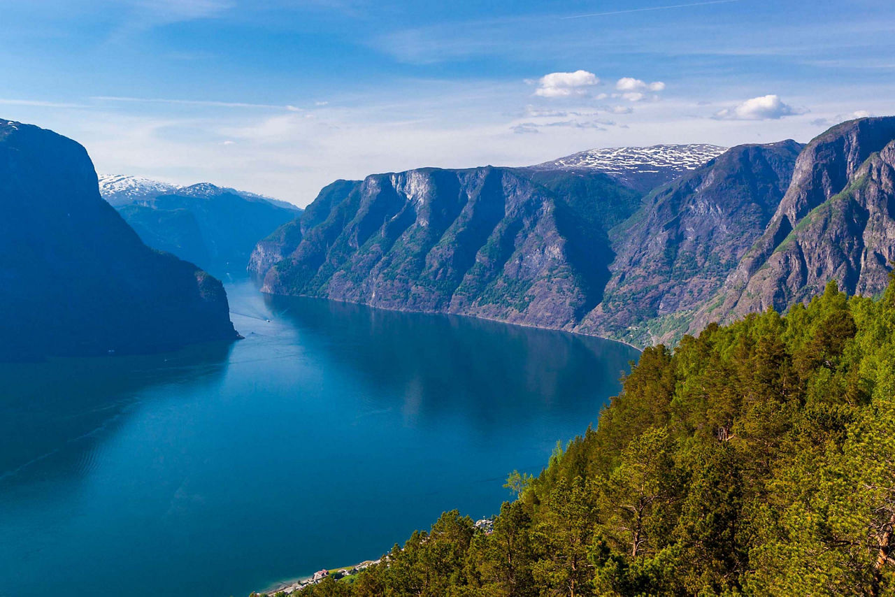 Norway, Aurlands Fjorden