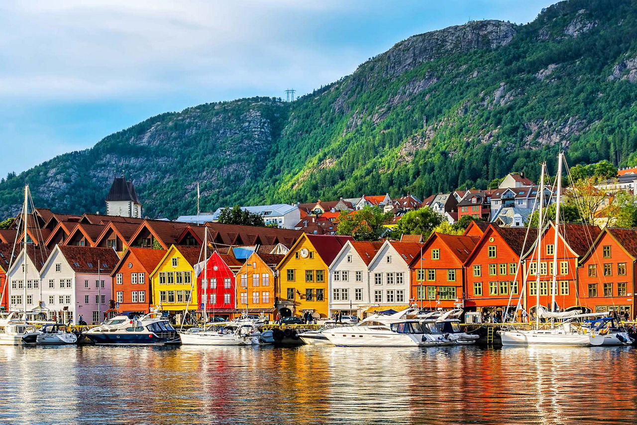 Norway, Bergen Historical Buildings