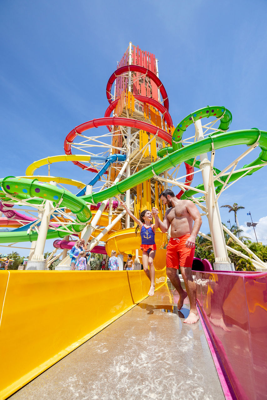 Dare Devil's Peak Father and Daughter, Perfect Day at Coco Cay 