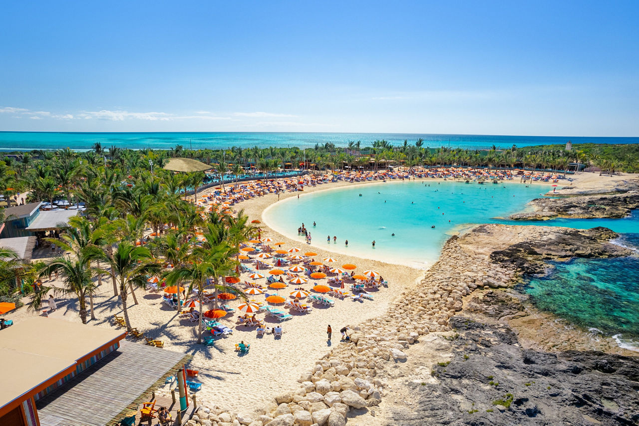 Perfect Day Hideaway Beach Shoreside Aerial