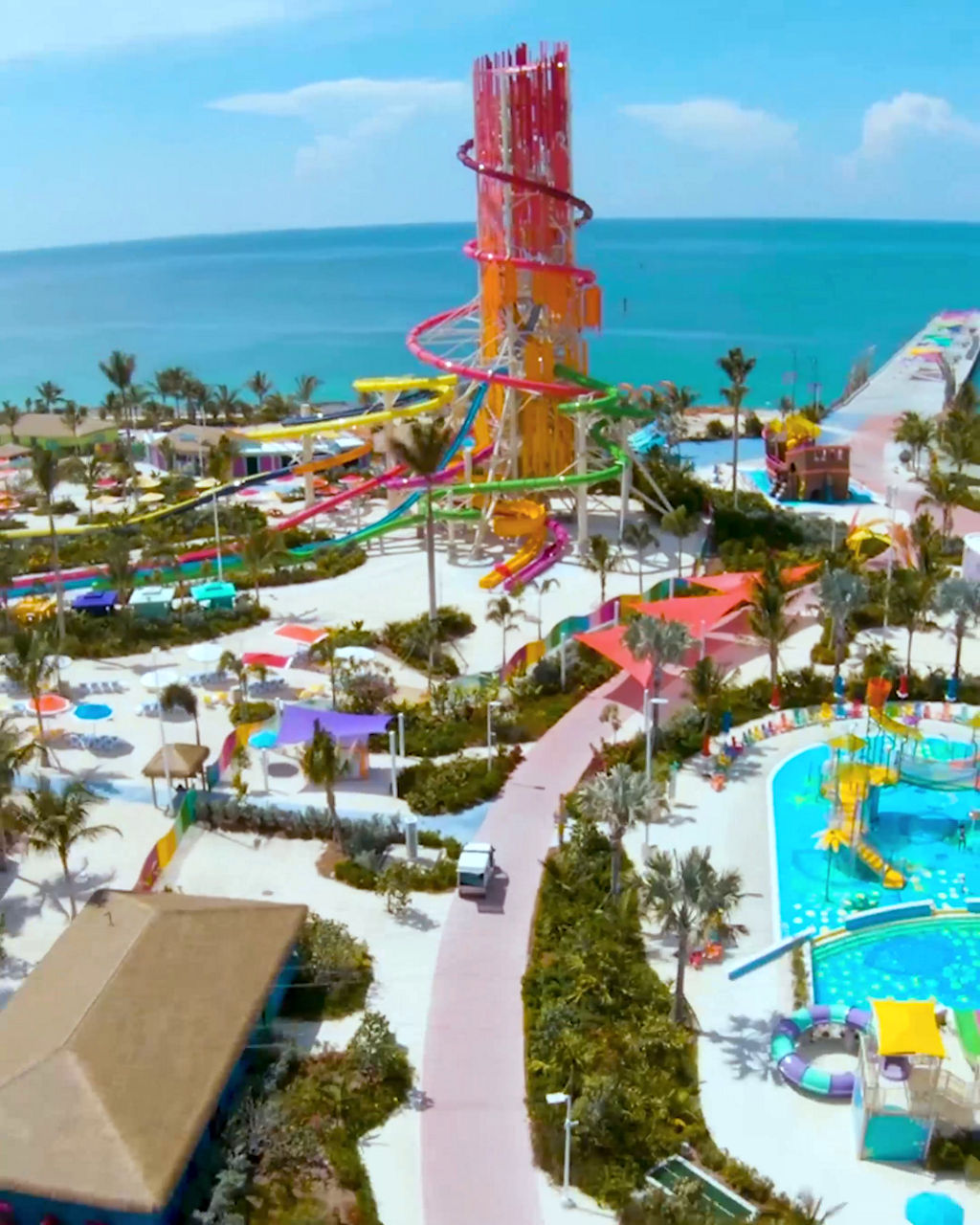 perfect day at cococay poster slides