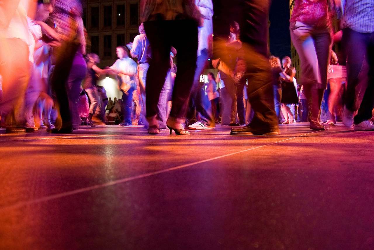 Dancing Floor People Dancing Nightlife