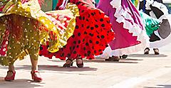 Traditional Puerto Rico Dancers