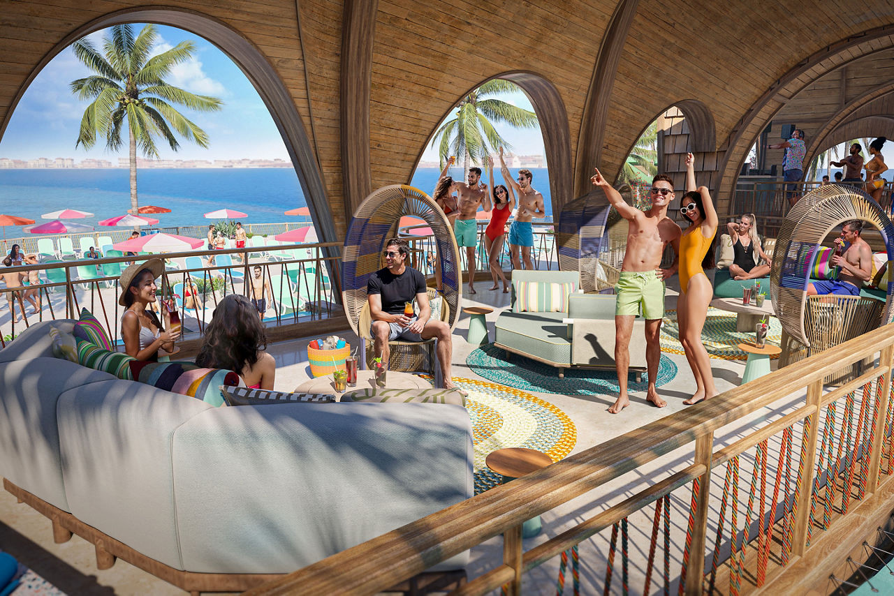 The Party Deck Cabana