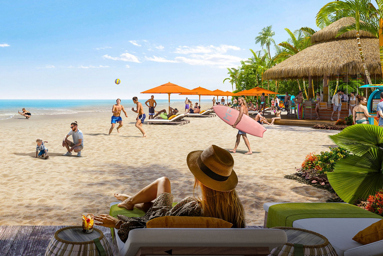 Royal Beach Club Cabanas