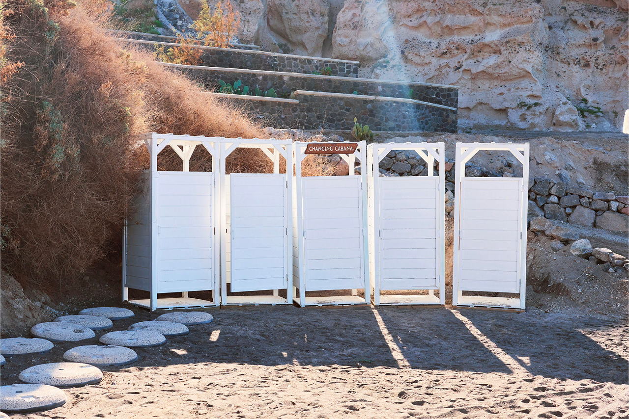 Changing Huts