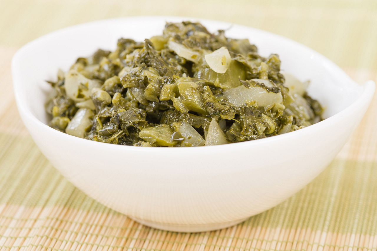 Trinidad Callaloo Green Salty