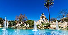 Fountain of Parc de la Ciutadella. Barcelona, Spain.