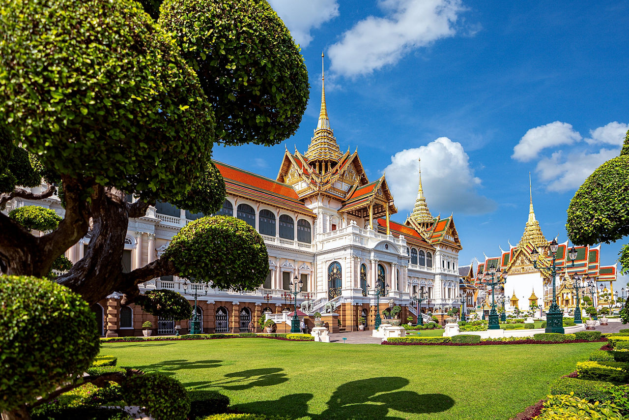 Bangkok's Grand Palace. Bangkok. Thailand.