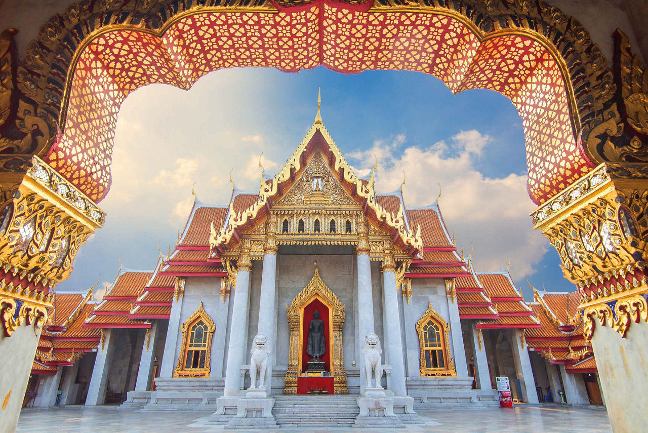 Thailand, Bangkok Marble Temple