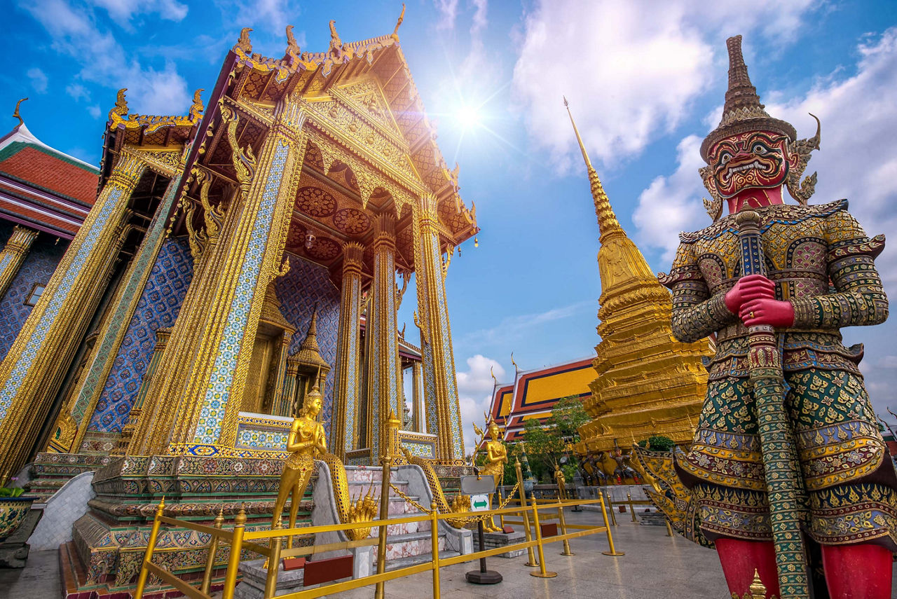 Thailand, Bangkok Temple of the Emerald Buddha