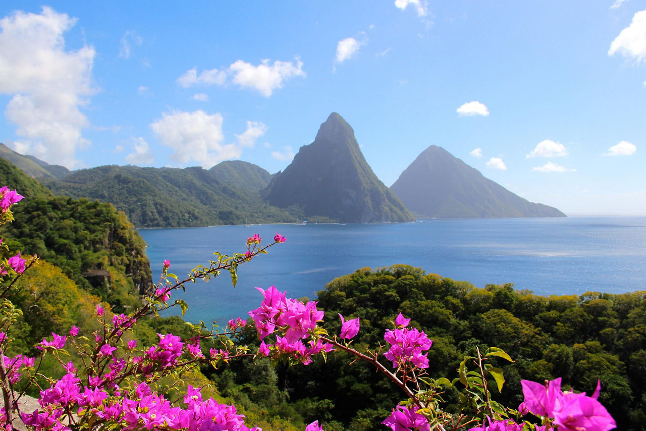 St. Lucia, The Pitons