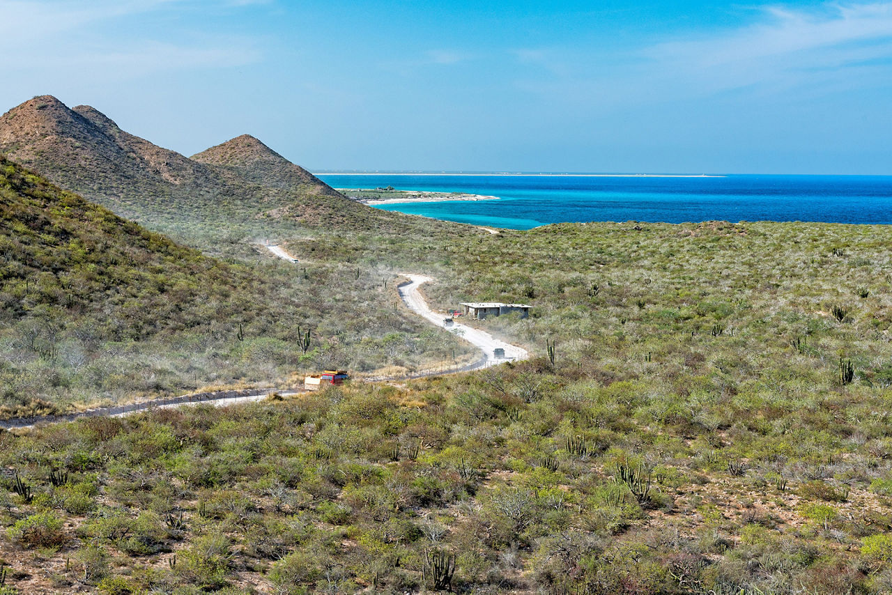 Cabo Pulmo Baja California national park panorama landscape