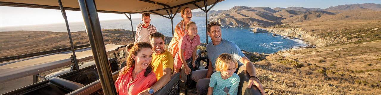 Family at Catalina Island