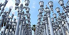 Urban Light Installation at Los Angeles County Museum of Art