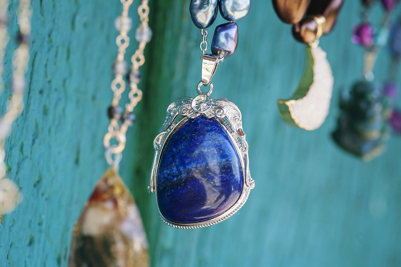 The blue stone is only found in Chile and Afghanistan