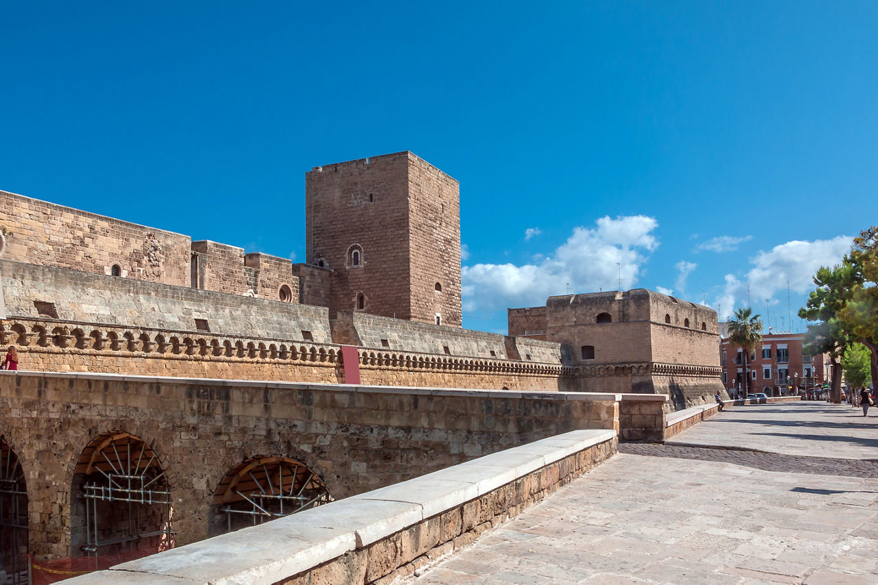 The Castello Svevo is a castle in the Apulian city of Bari. 