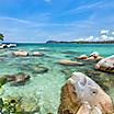 Clear Waters in Bintan Island Indonesia