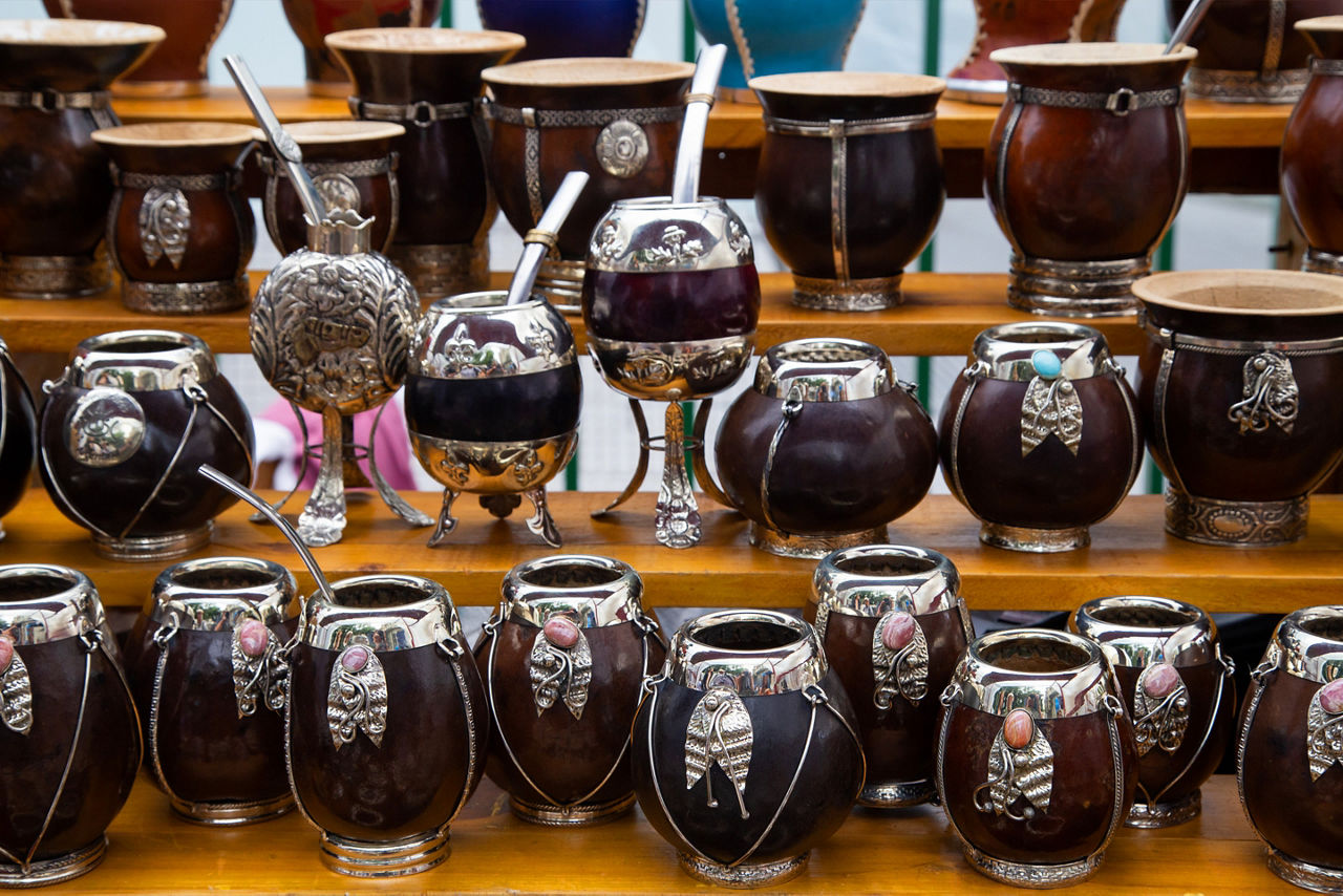 Pick up some handmade goods at the outdoor markets in Buenos Aires, Argentina
