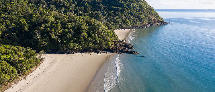 Cairns, Australia Aerial View Noah Beach