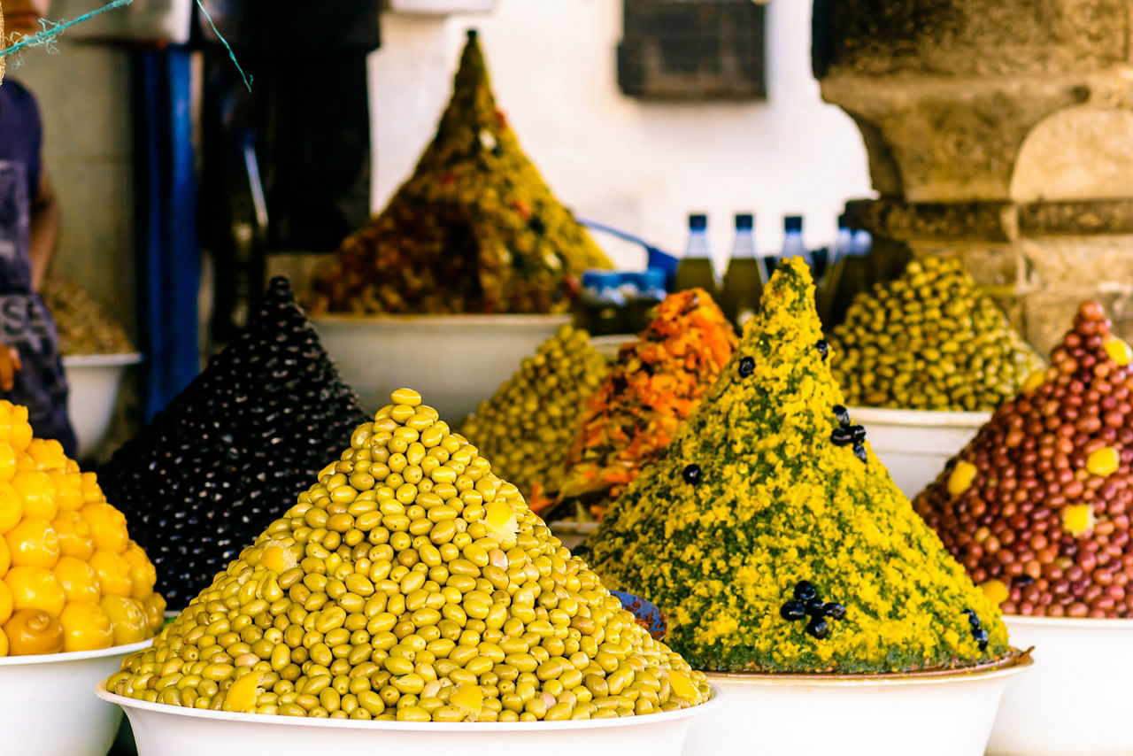 Visit the Souks Market in Morocco near Casablanca City