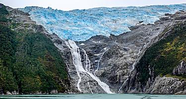 The Spanish Glacier within the Chilean Fjords