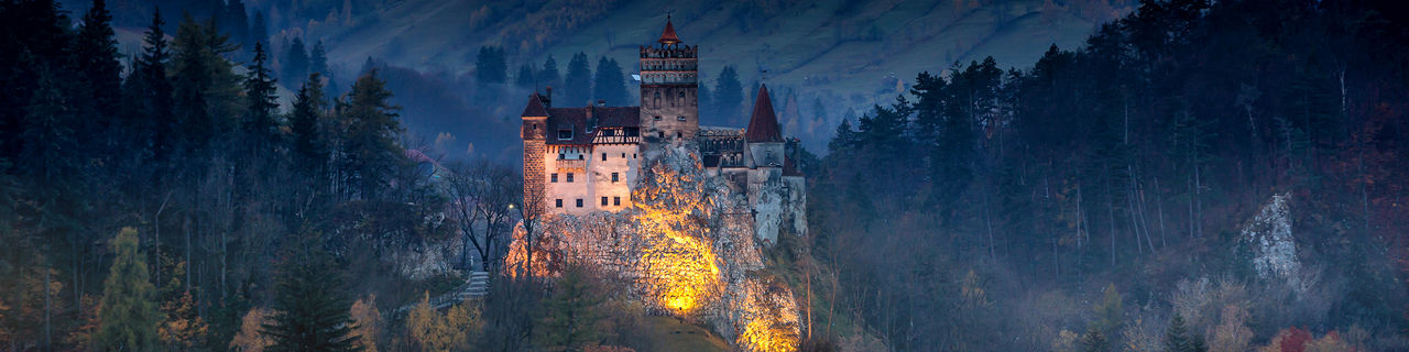 Bran castle Dracula castle in Transilvania ,Romania