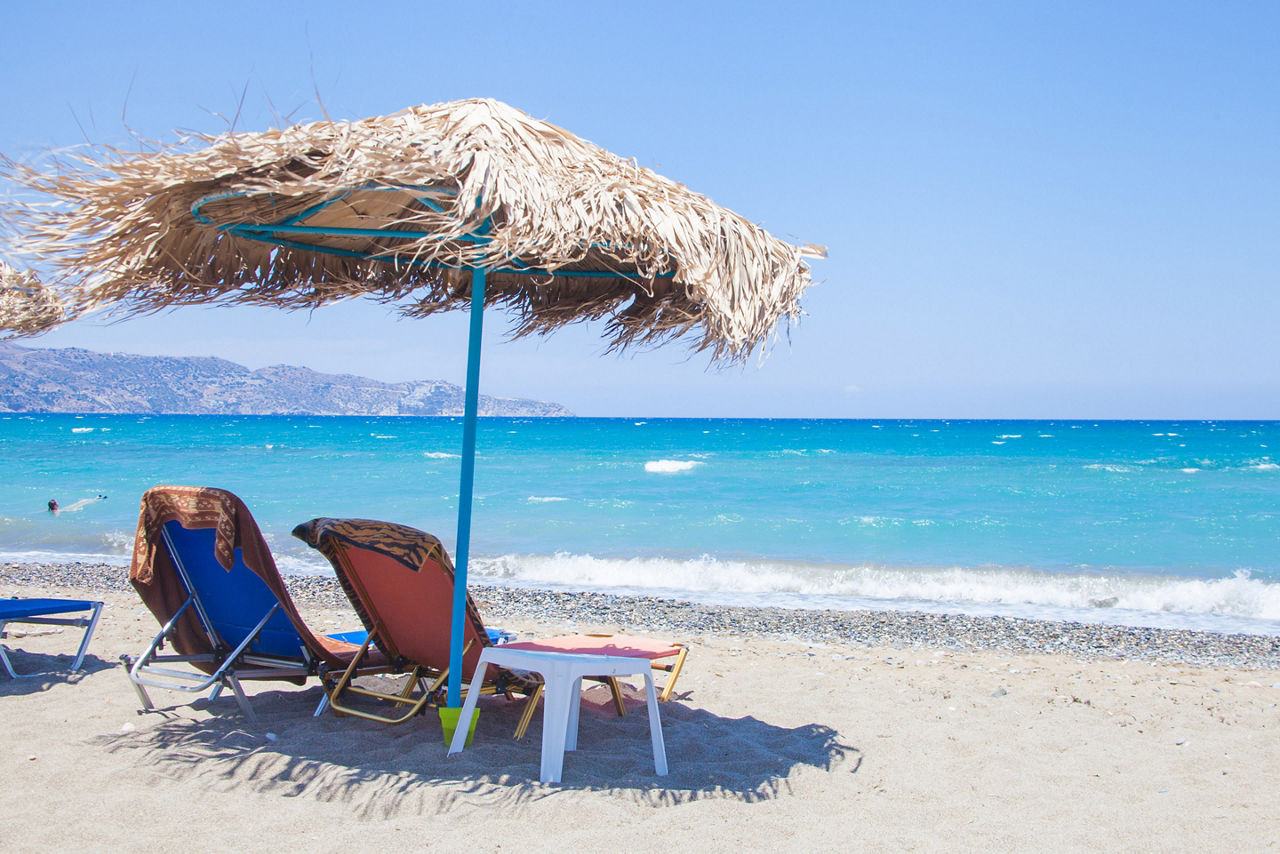 Greece Crete Beach Amoudara