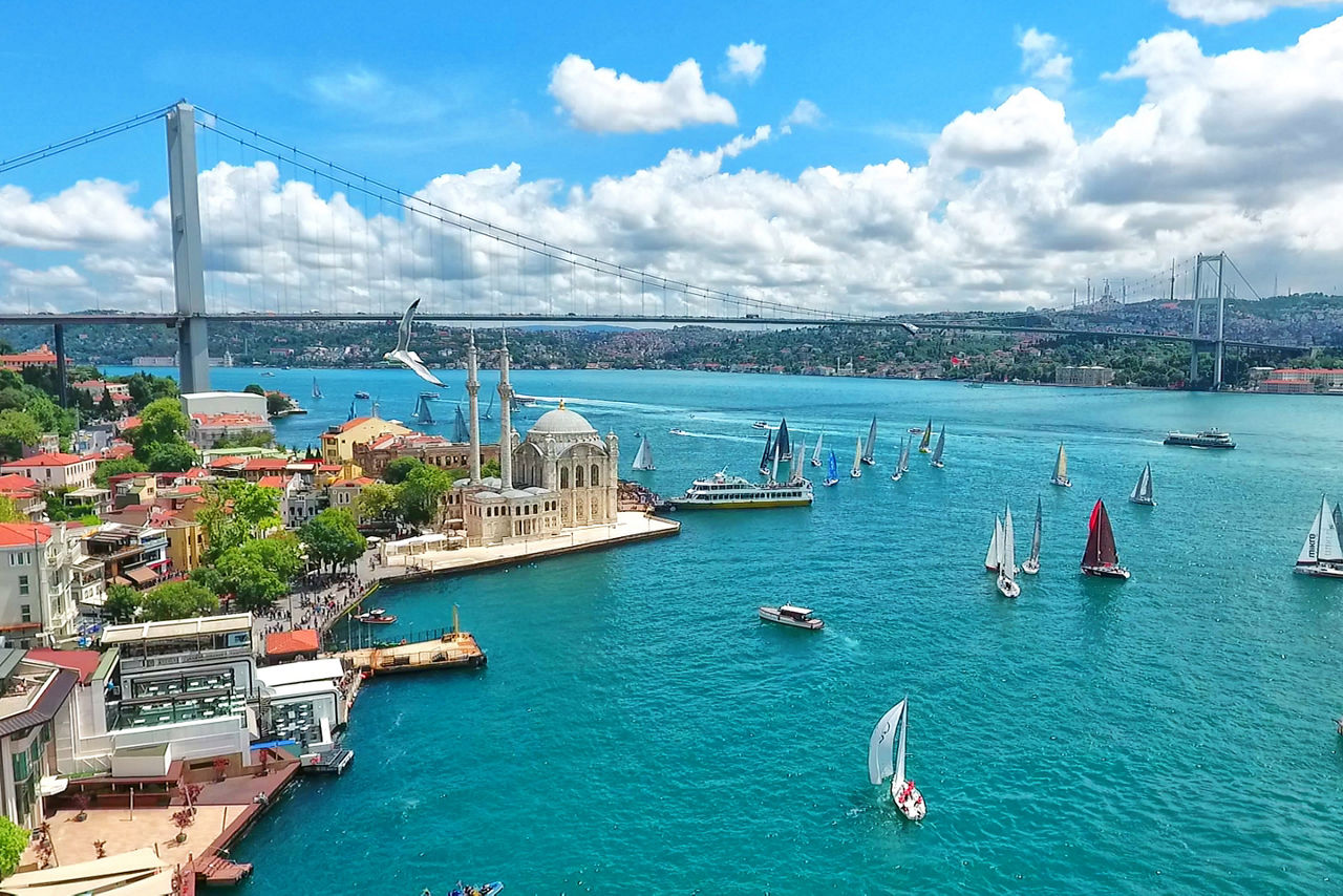 Turkey Istanbul Bosphorus Bridge 