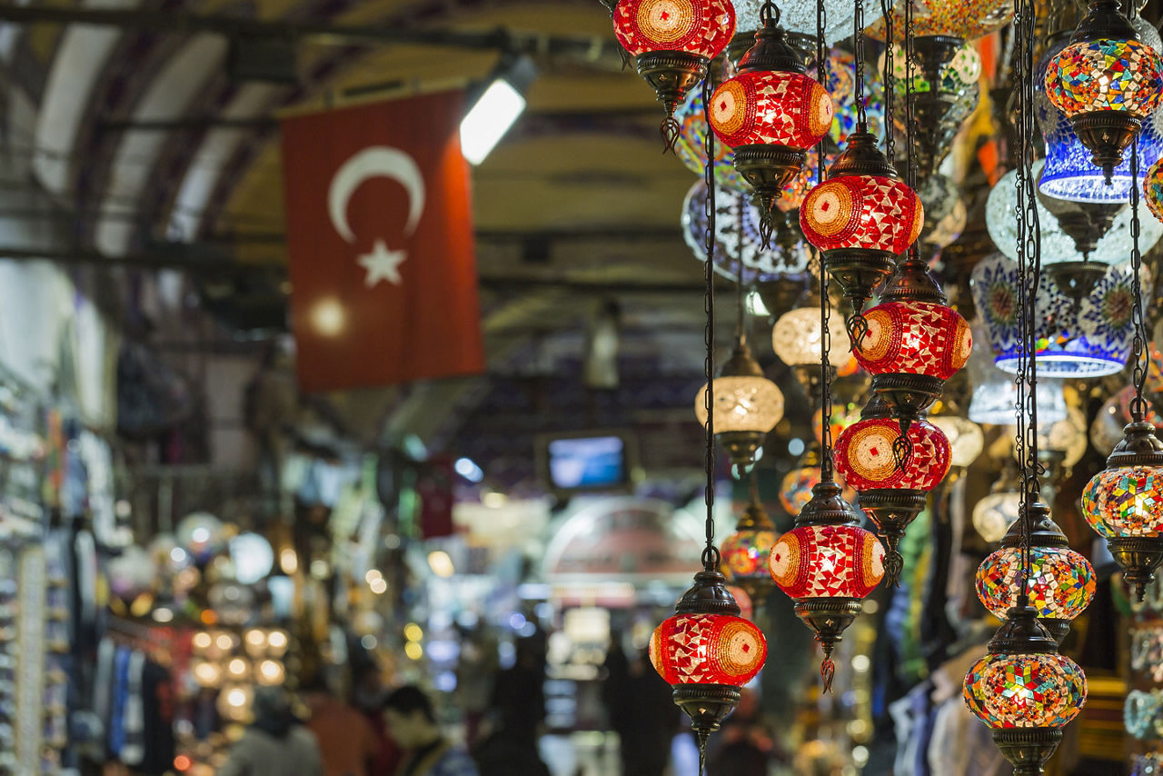 Turkey Istanbul Grand Bazaar Shopping