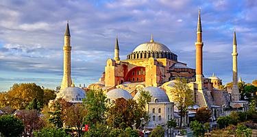 Turkey Istanbul Hagia Sophia Domes