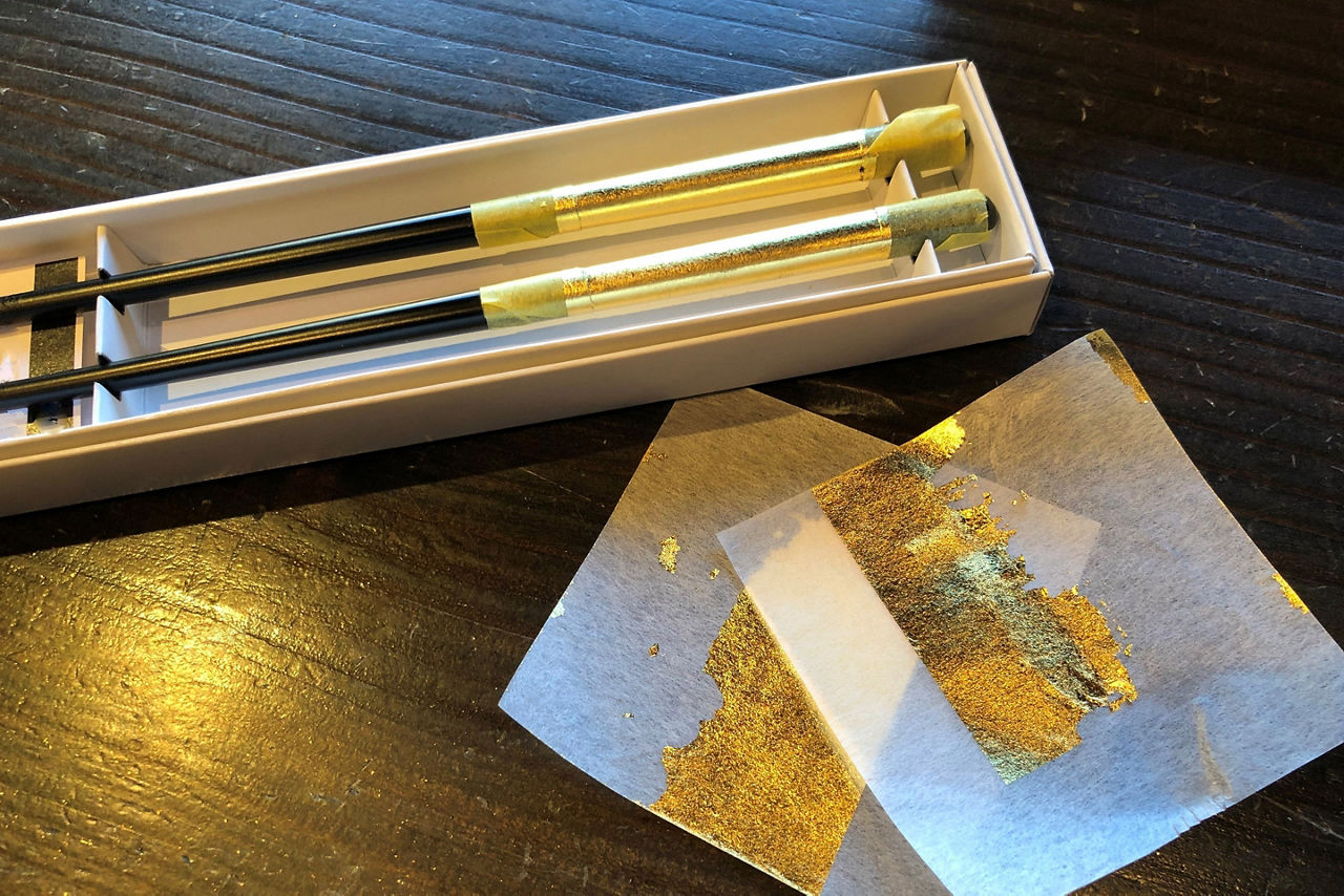 Japan Kanazawa Gilded Chopsticks