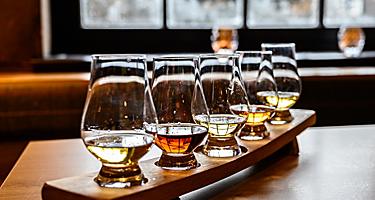Blended Whiskey Spirits on Distillery Tour, Kirkwall, Scotland