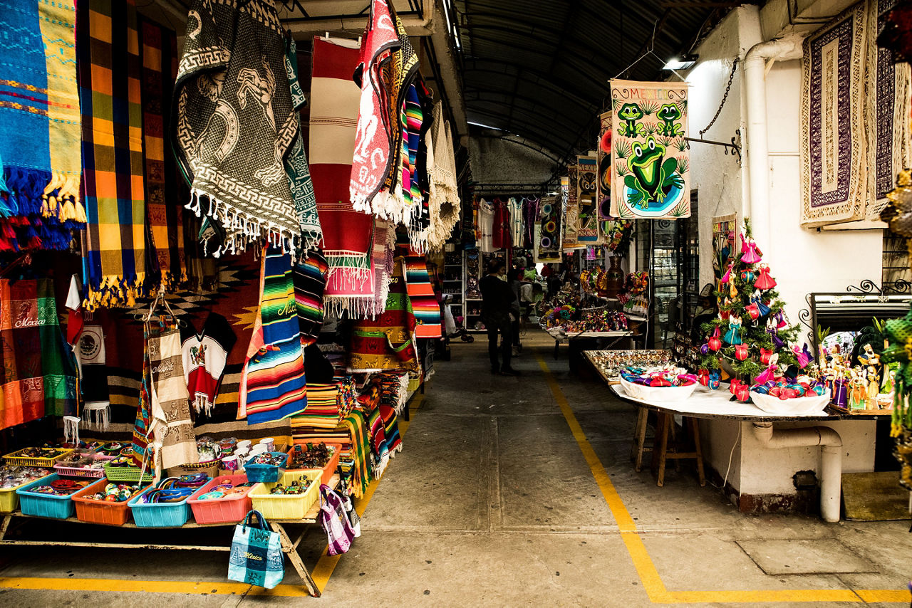 Mexico City, Mexico Traditional Artisan Market (Ciudadela- Mercado de Artesanias) in Mexico City